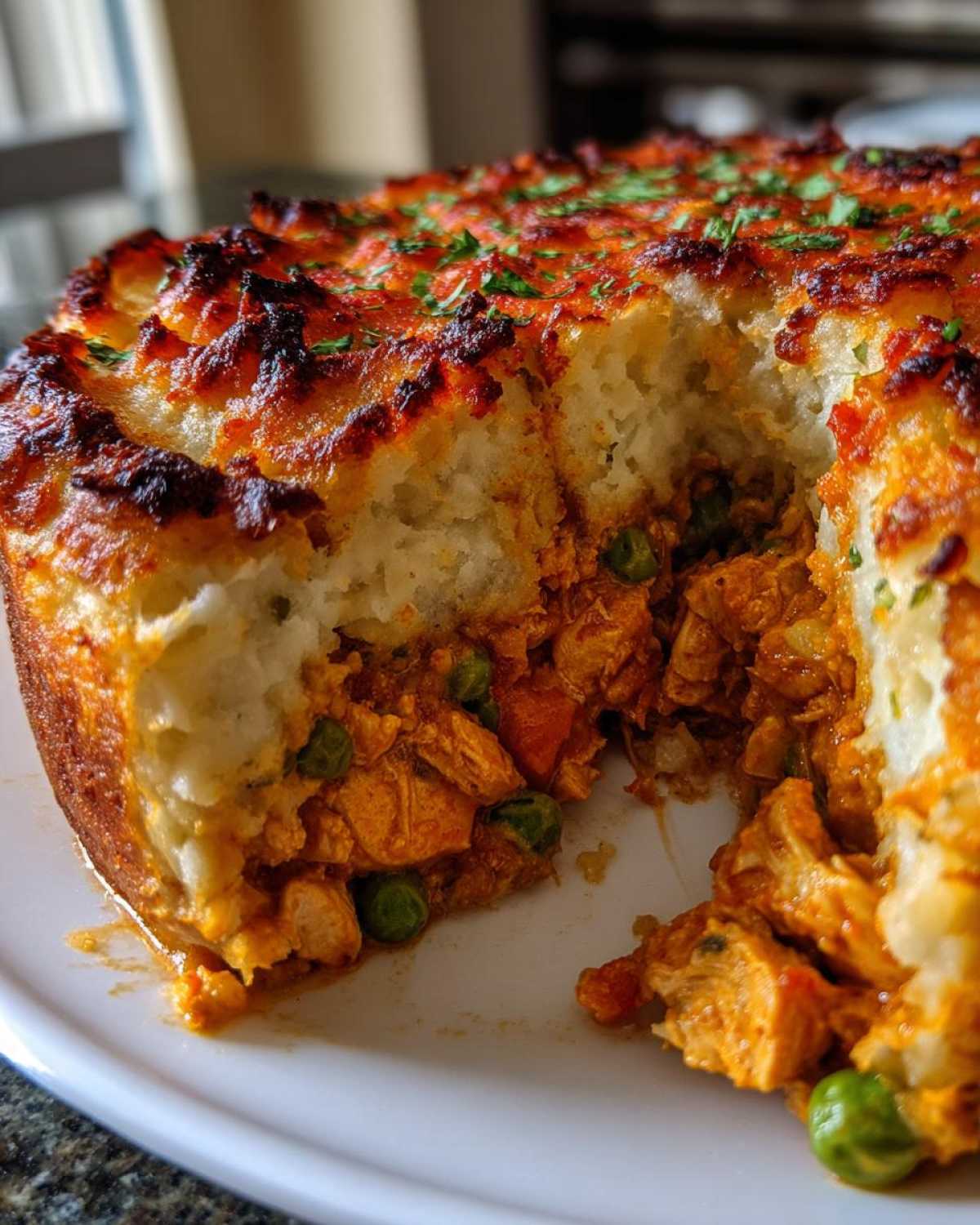 Chicken Tikka Masala Shepherd's Pie - detail 2