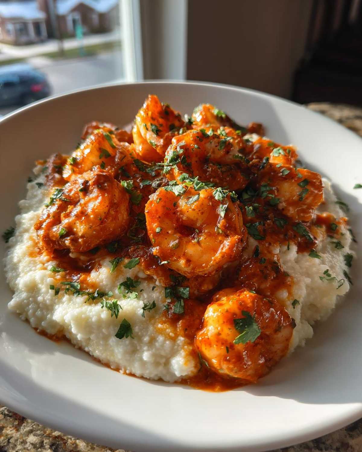 Chipotle Lime Shrimp & Grits - detail 2