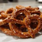 Cinnamon Roasted Almond Butter Pretzels