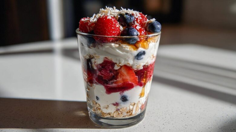 Coconut Berry Breakfast Parfait