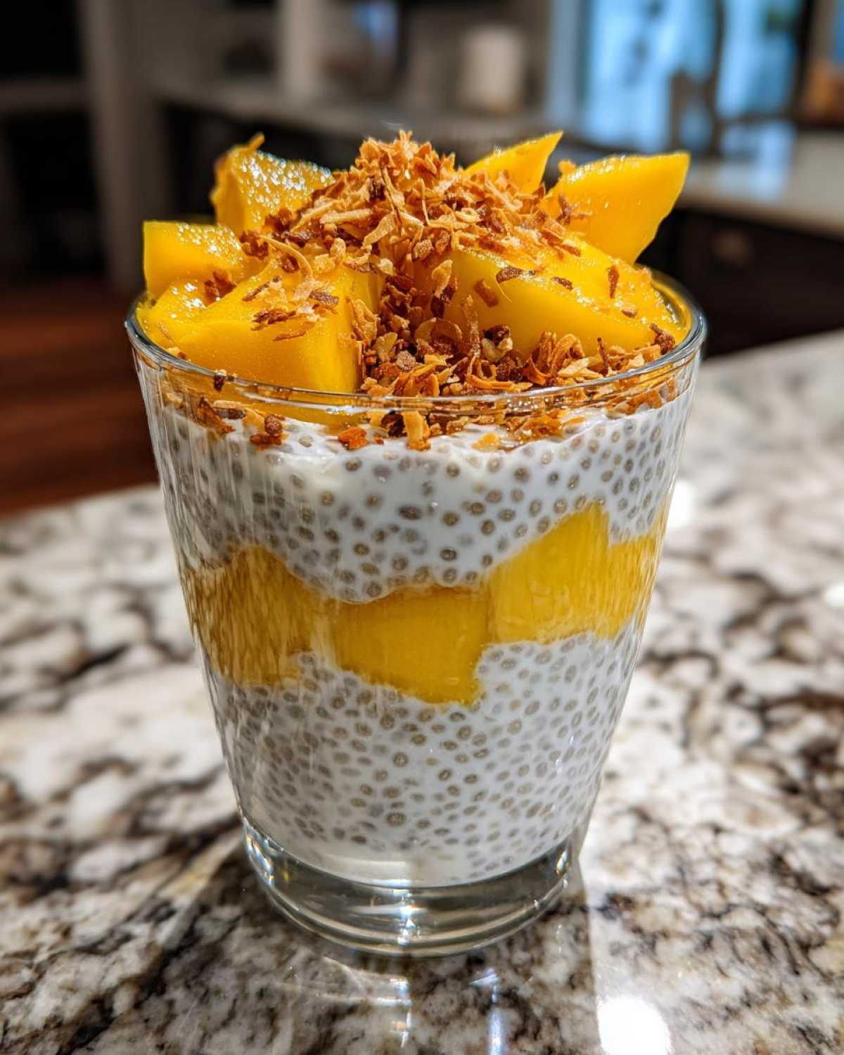 Coconut Lime Chia Pudding Parfait - detail 3