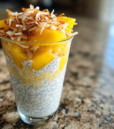 Coconut Lime Chia Pudding Parfait