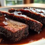 Coffee-Rubbed Beef Brisket with Cocoa BBQ Sauce