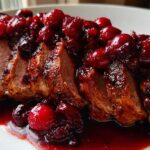 Cranberry Balsamic Pork Tenderloin
