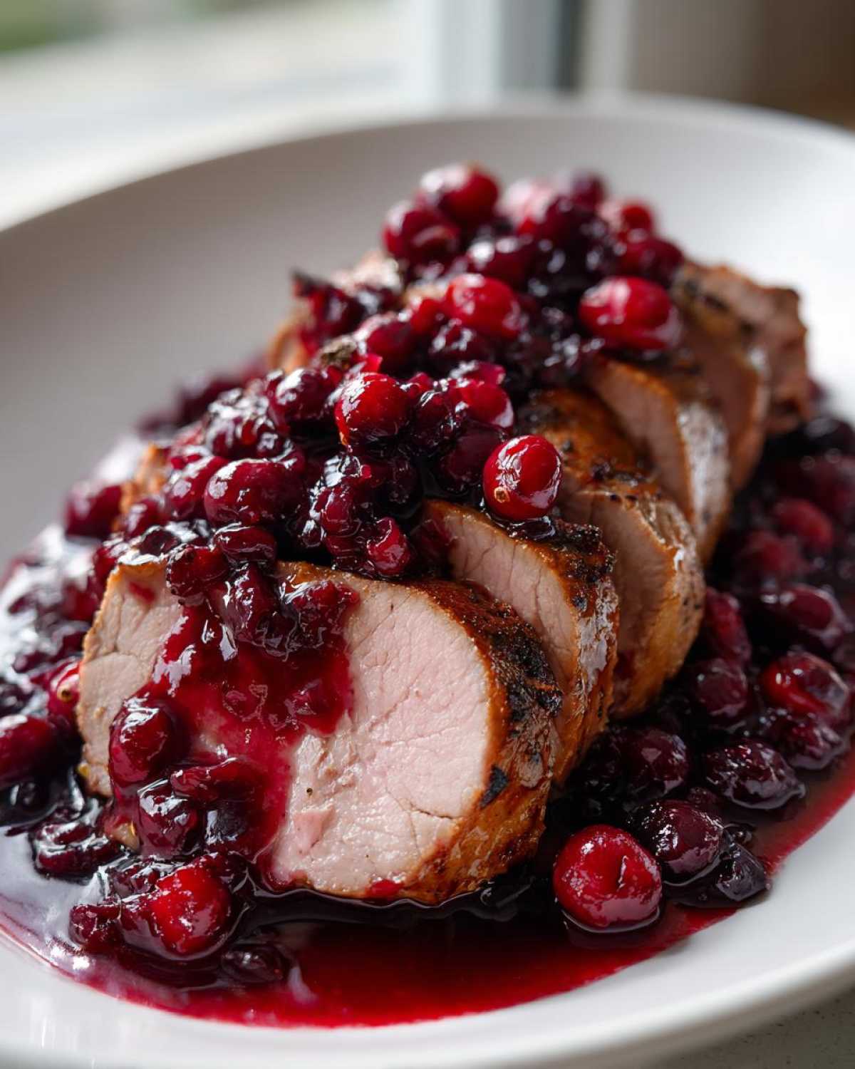 Cranberry Balsamic Pork Tenderloin - detail 4