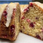 Cranberry Orange Bundt Cake with Maple Glaze