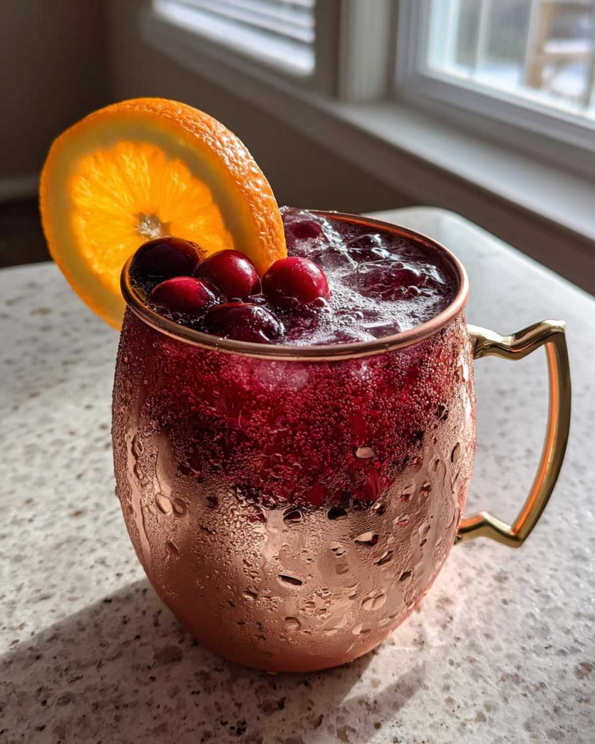 Cranberry Orange Moscow Mule - detail 1