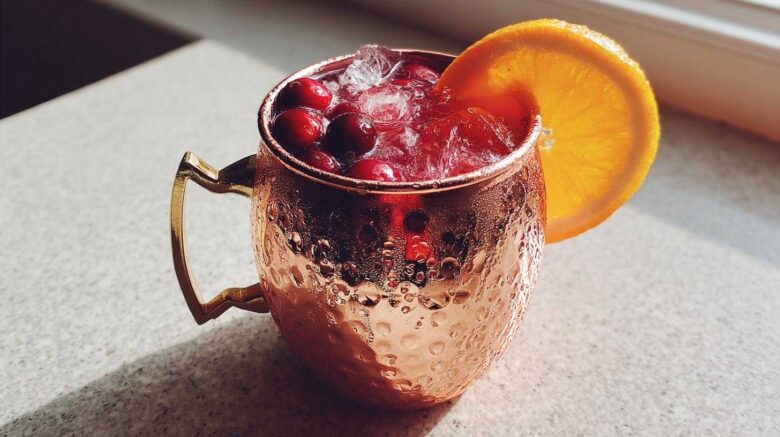 Cranberry Orange Moscow Mule