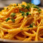 Creamy Pumpkin Turmeric Pasta