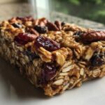 Dark Chocolate Cherry Granola Bars