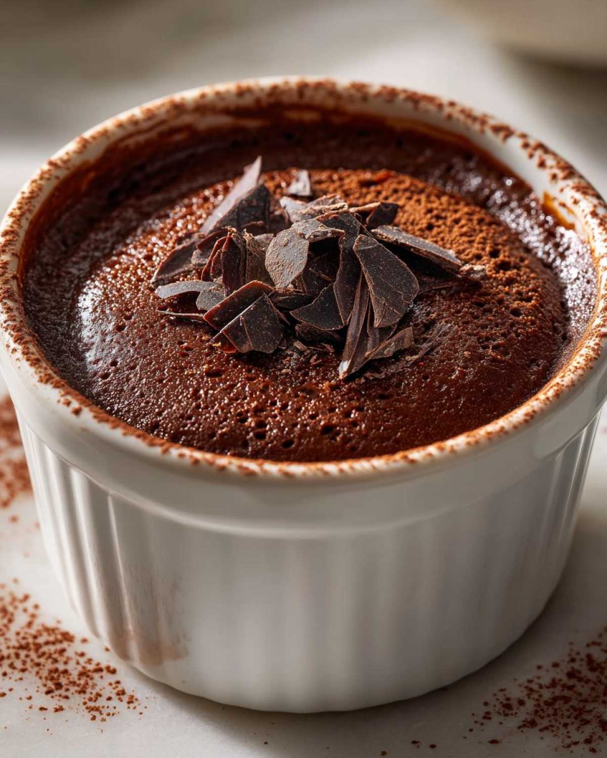 Dark Chocolate Mousse with Chili - detail 1