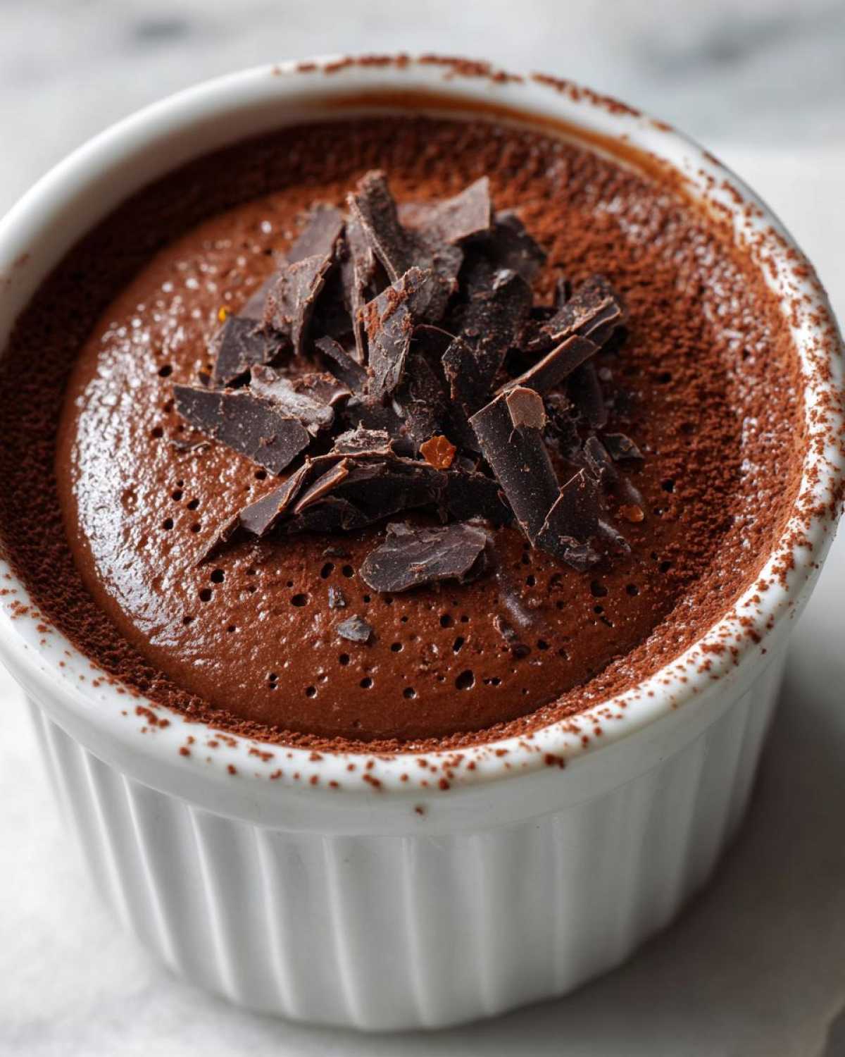Dark Chocolate Mousse with Chili - detail 2