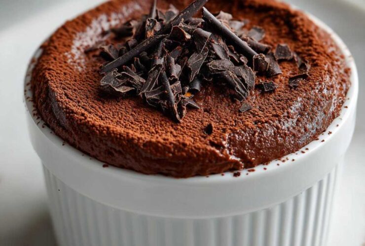 Dark Chocolate Mousse with Chili