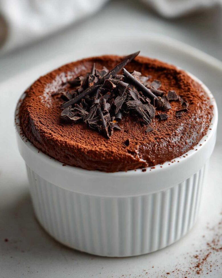 Dark Chocolate Mousse with Chili