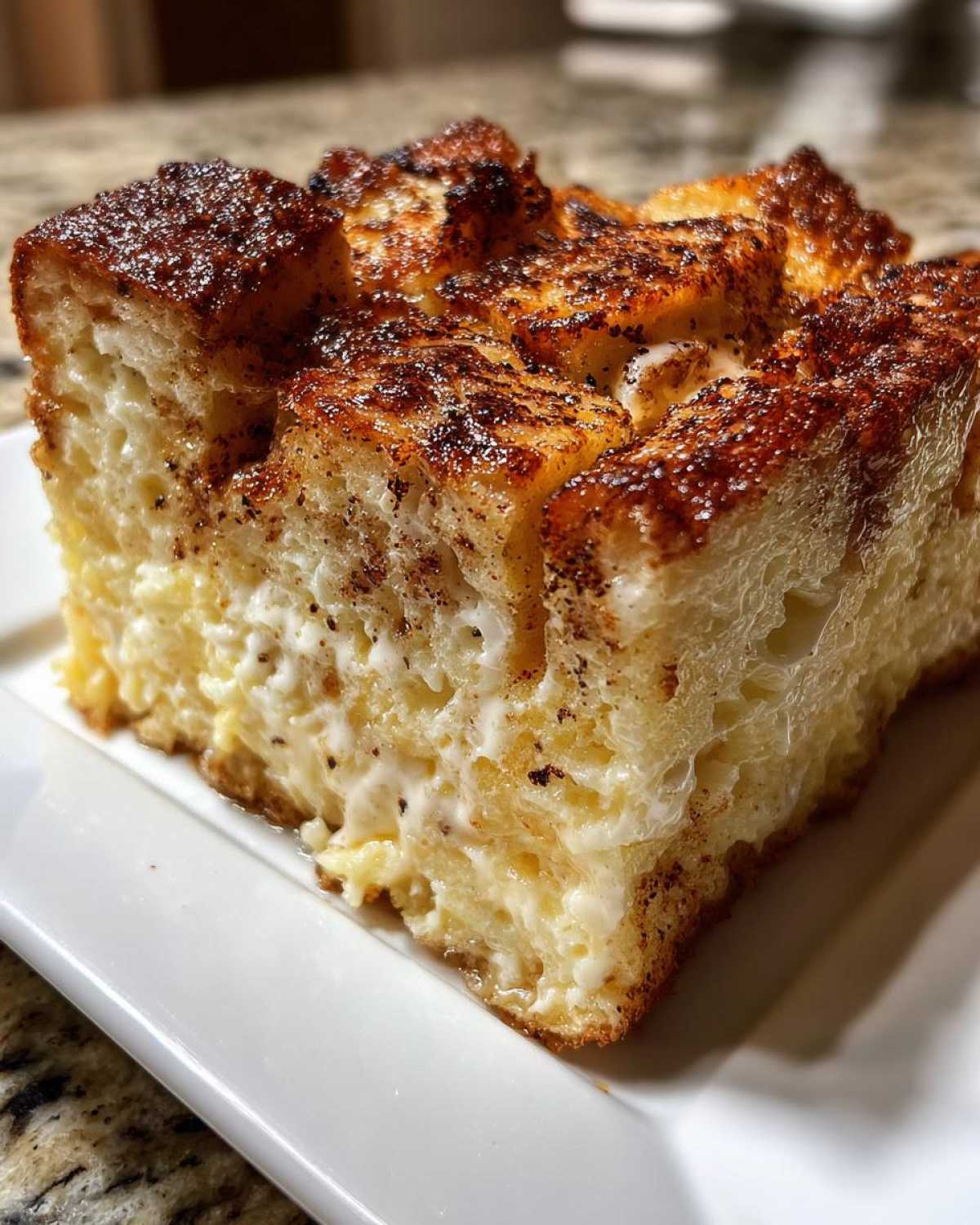 Eggnog French Toast Bake with Nutmeg - detail 2