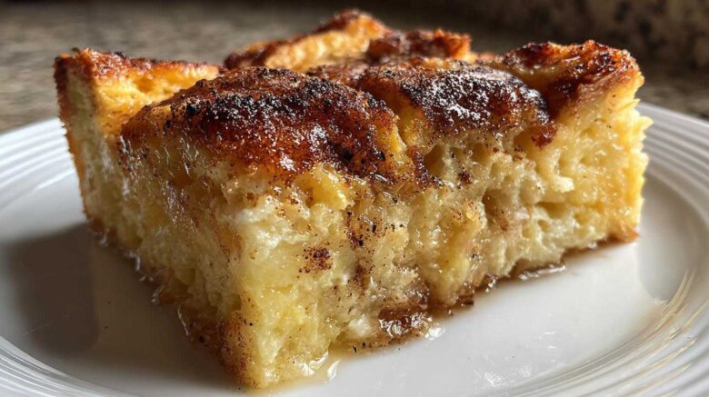 Eggnog French Toast Bake with Nutmeg