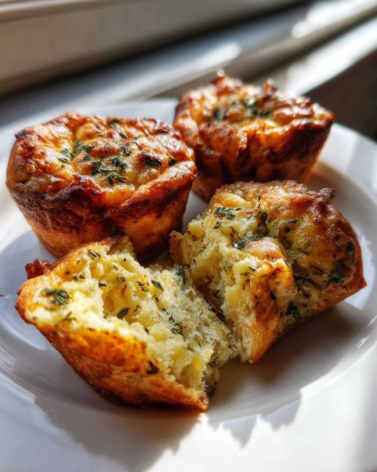 French Toast Egg Muffins with Sage - detail 1