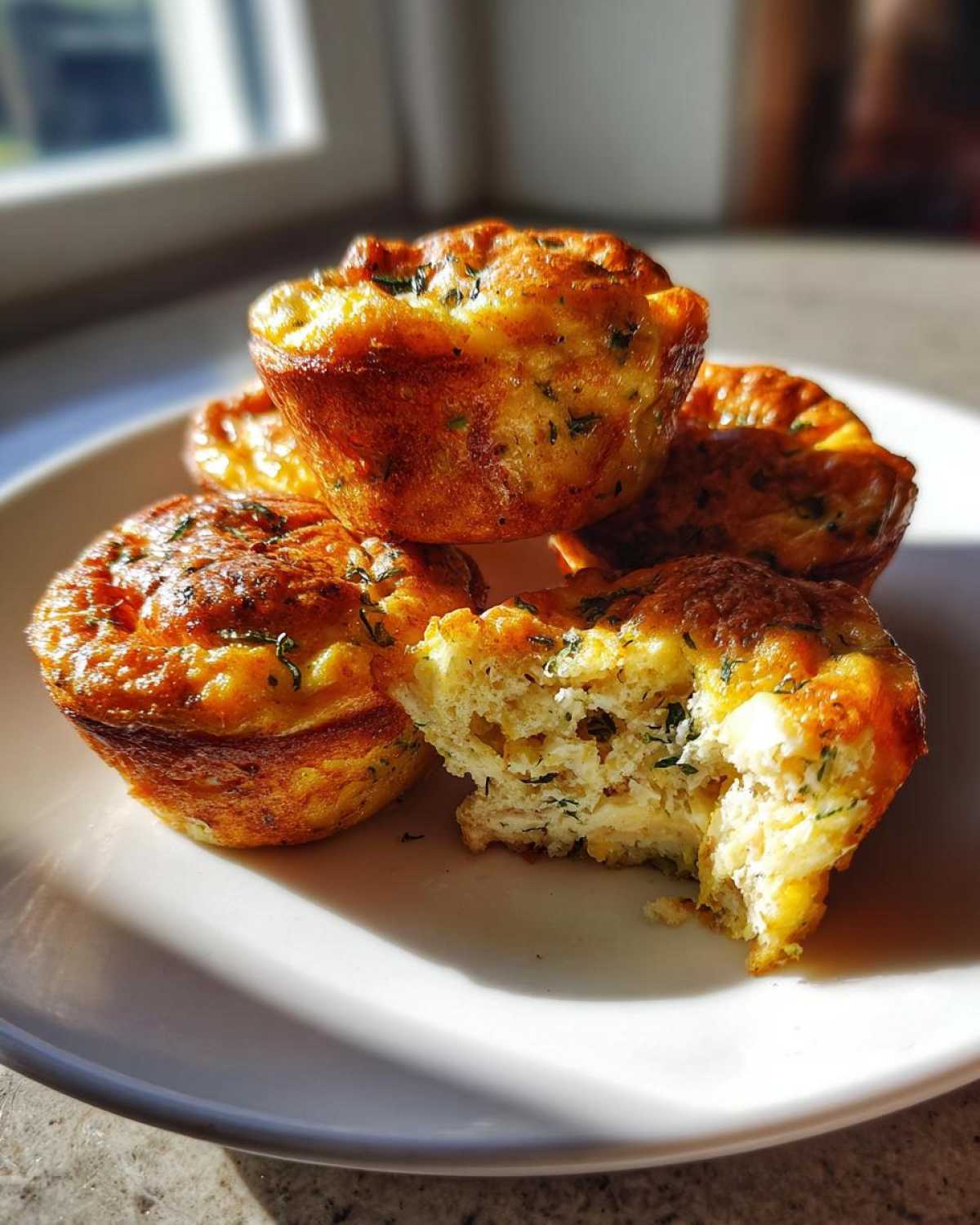 French Toast Egg Muffins with Sage - detail 3