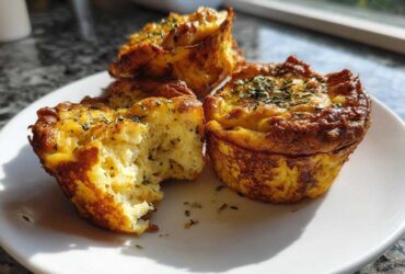 French Toast Egg Muffins with Sage
