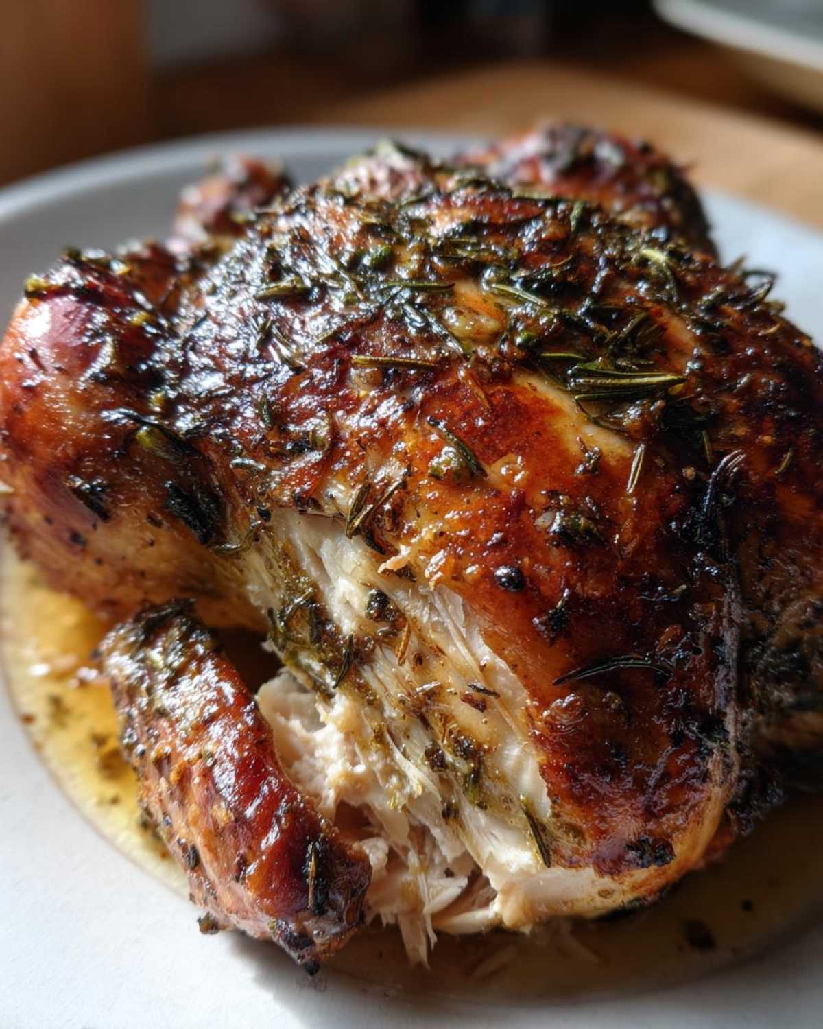 Garlic Herb Butter Rotisserie Chicken - detail 2