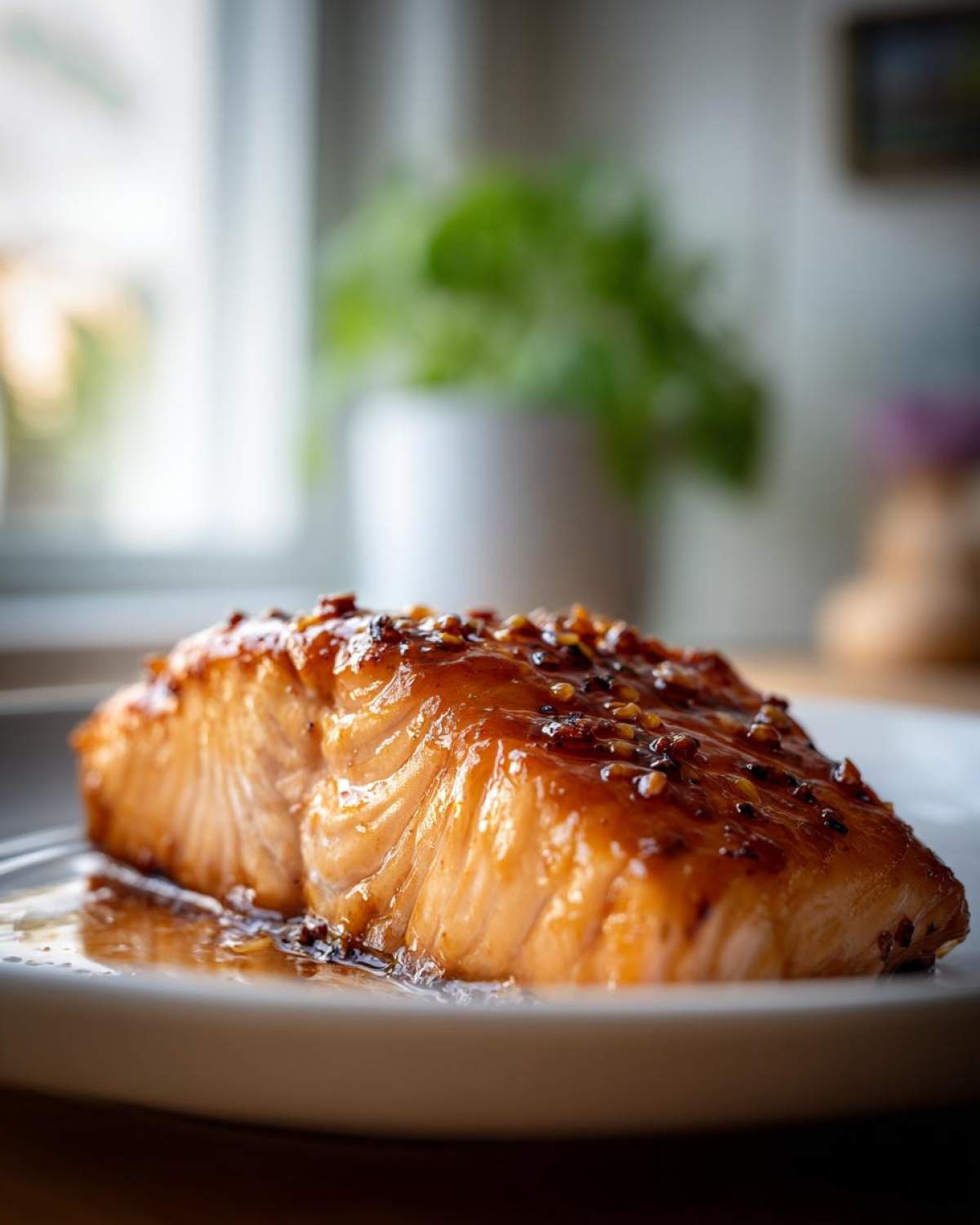 Ginger-Orange Glazed Salmon Fillets - detail 1