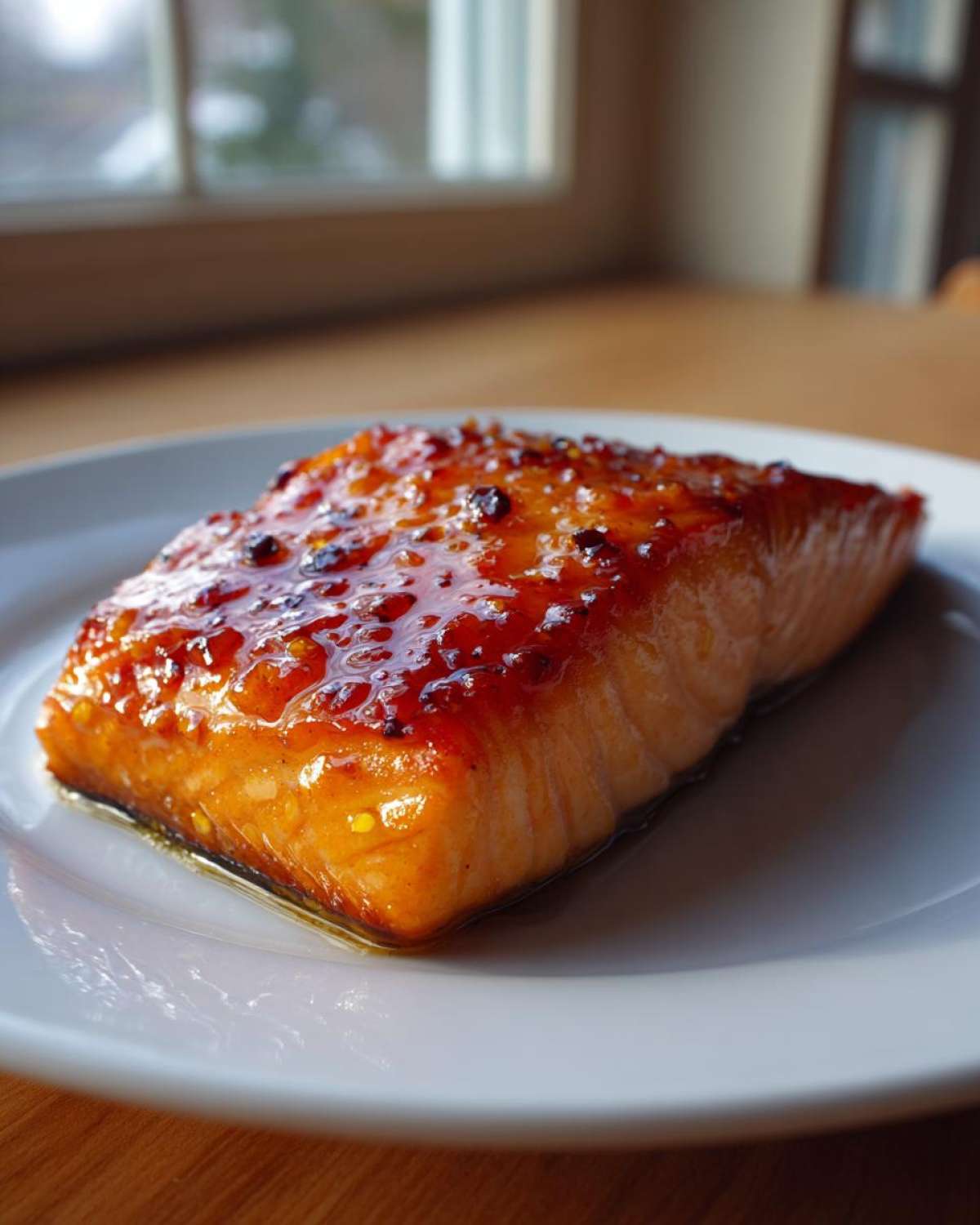 Ginger-Orange Glazed Salmon Fillets - detail 2