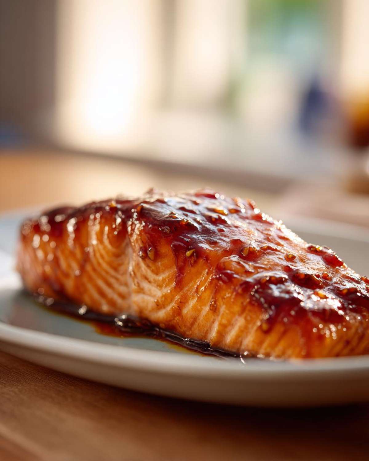 Ginger-Orange Glazed Salmon Fillets - detail 3
