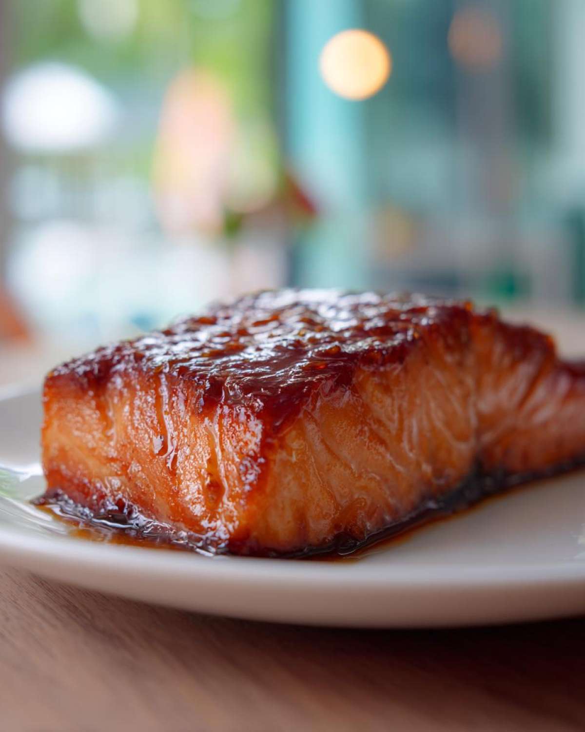 Ginger-Orange Glazed Salmon Fillets - detail 4