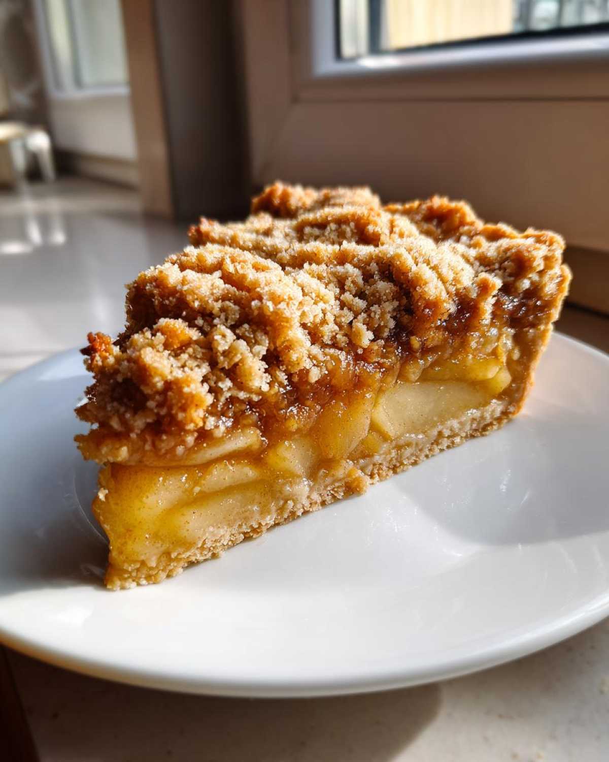 Ginger-Pear Crumble Tart with Brown Butter - detail 3