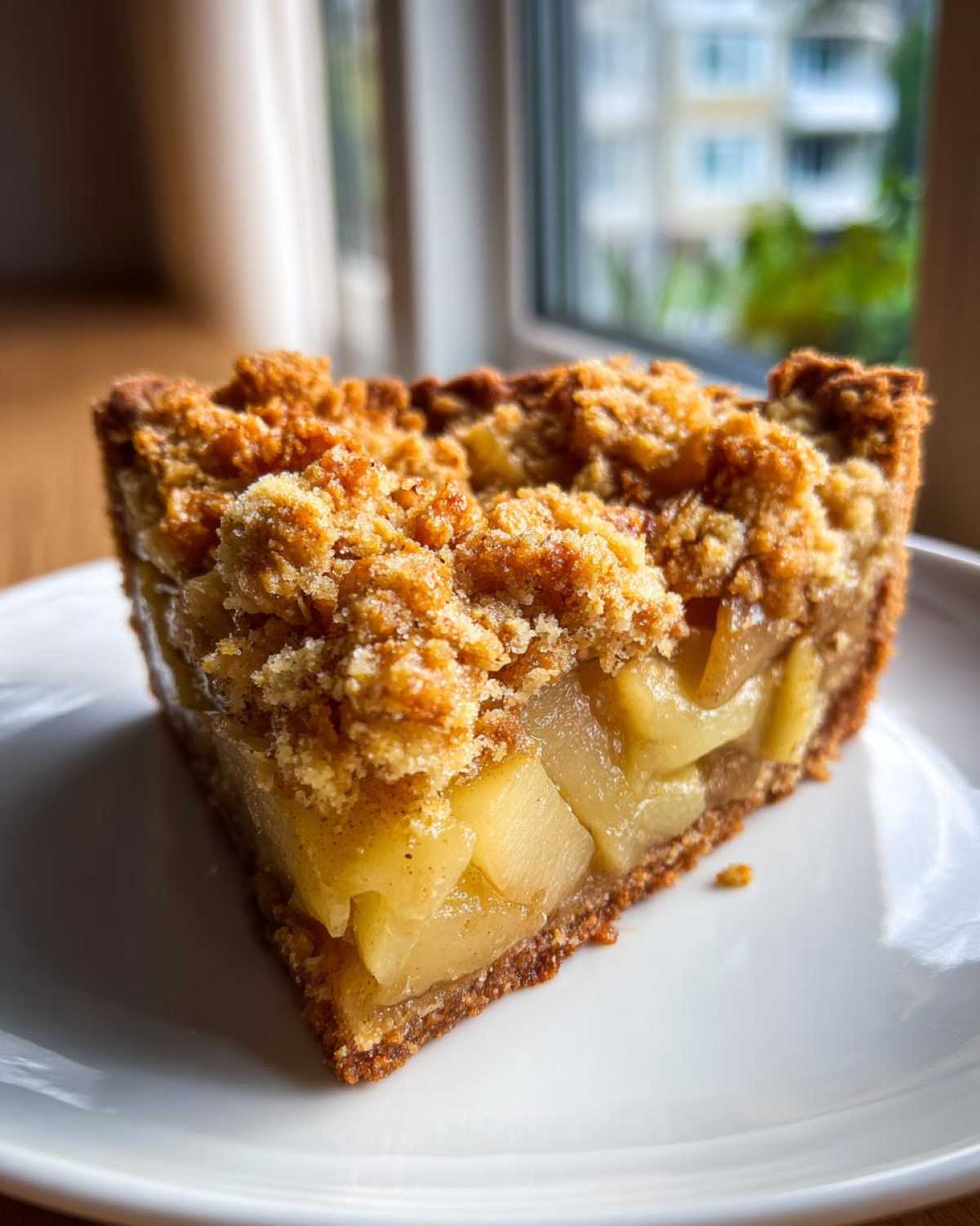 Ginger-Pear Crumble Tart with Brown Butter - detail 4