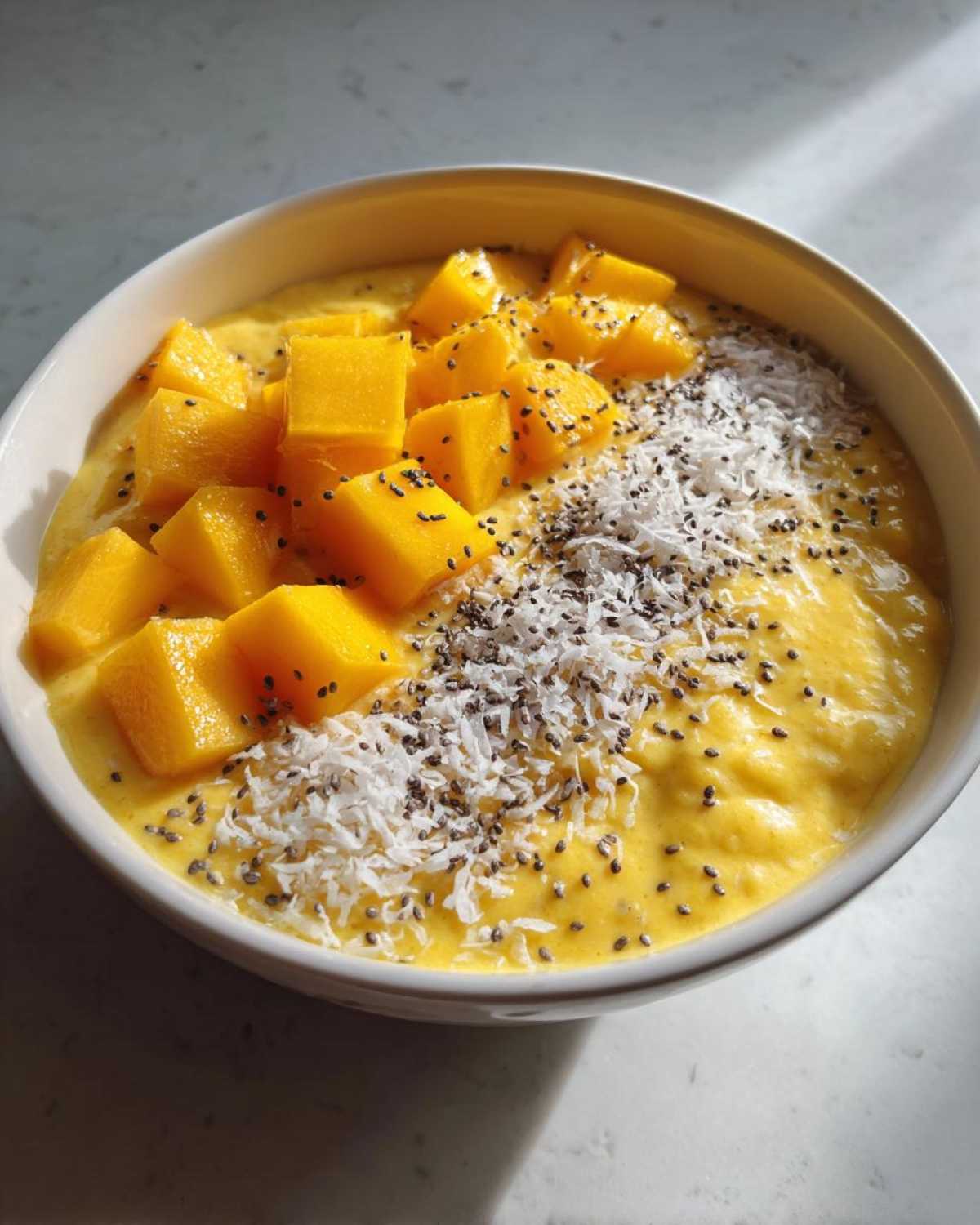 Ginger Pineapple Smoothie Bowl - detail 4