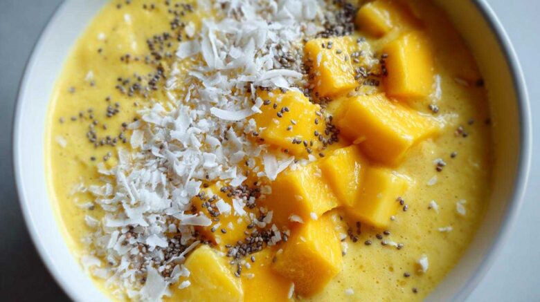 Ginger Pineapple Smoothie Bowl