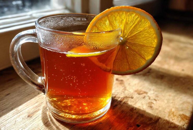 Ginger Tangerine Hot Toddy