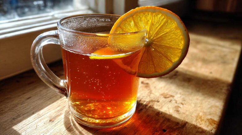 Ginger Tangerine Hot Toddy