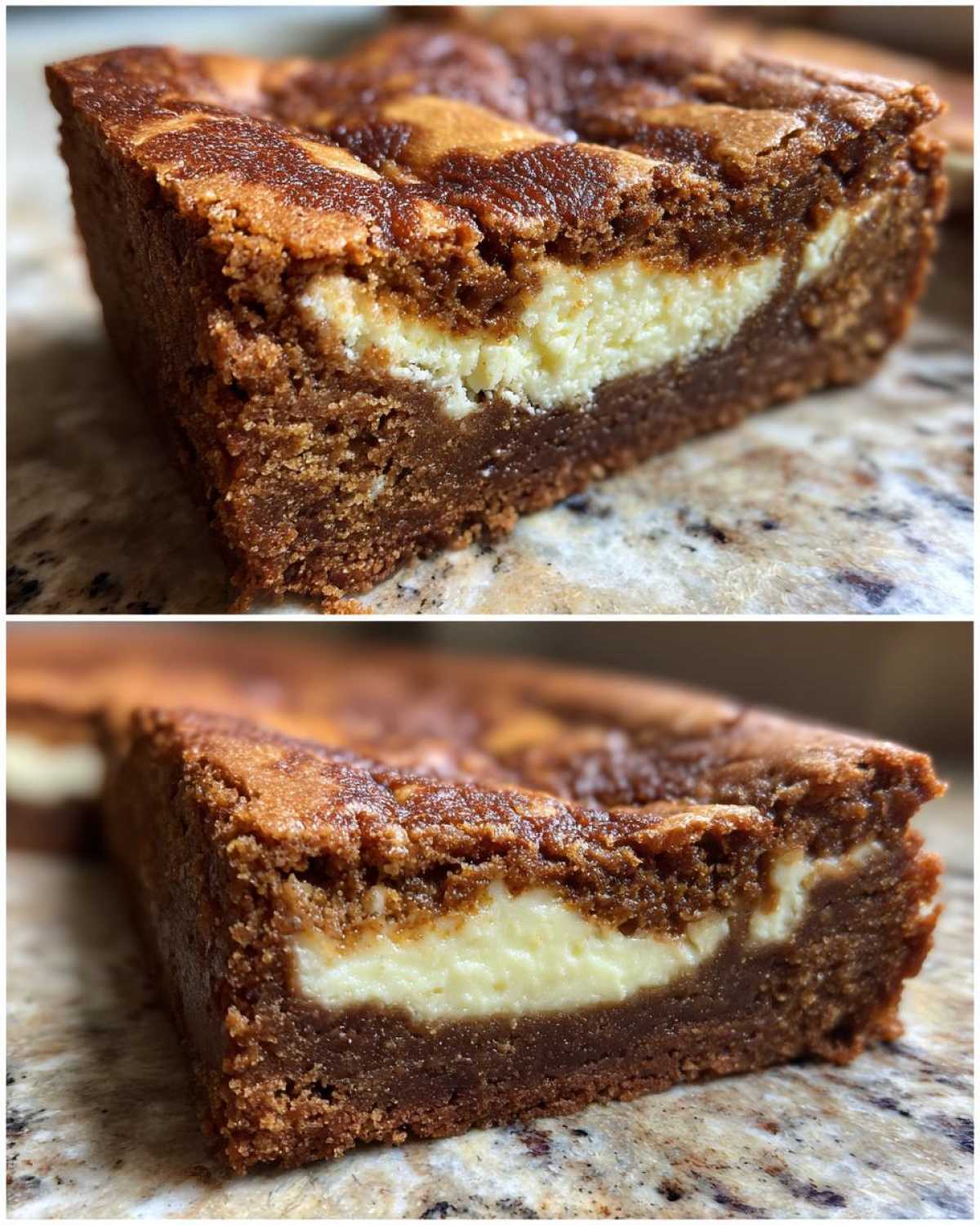 Gingerbread Blondie Bars with Cream Cheese Swirl - detail 4