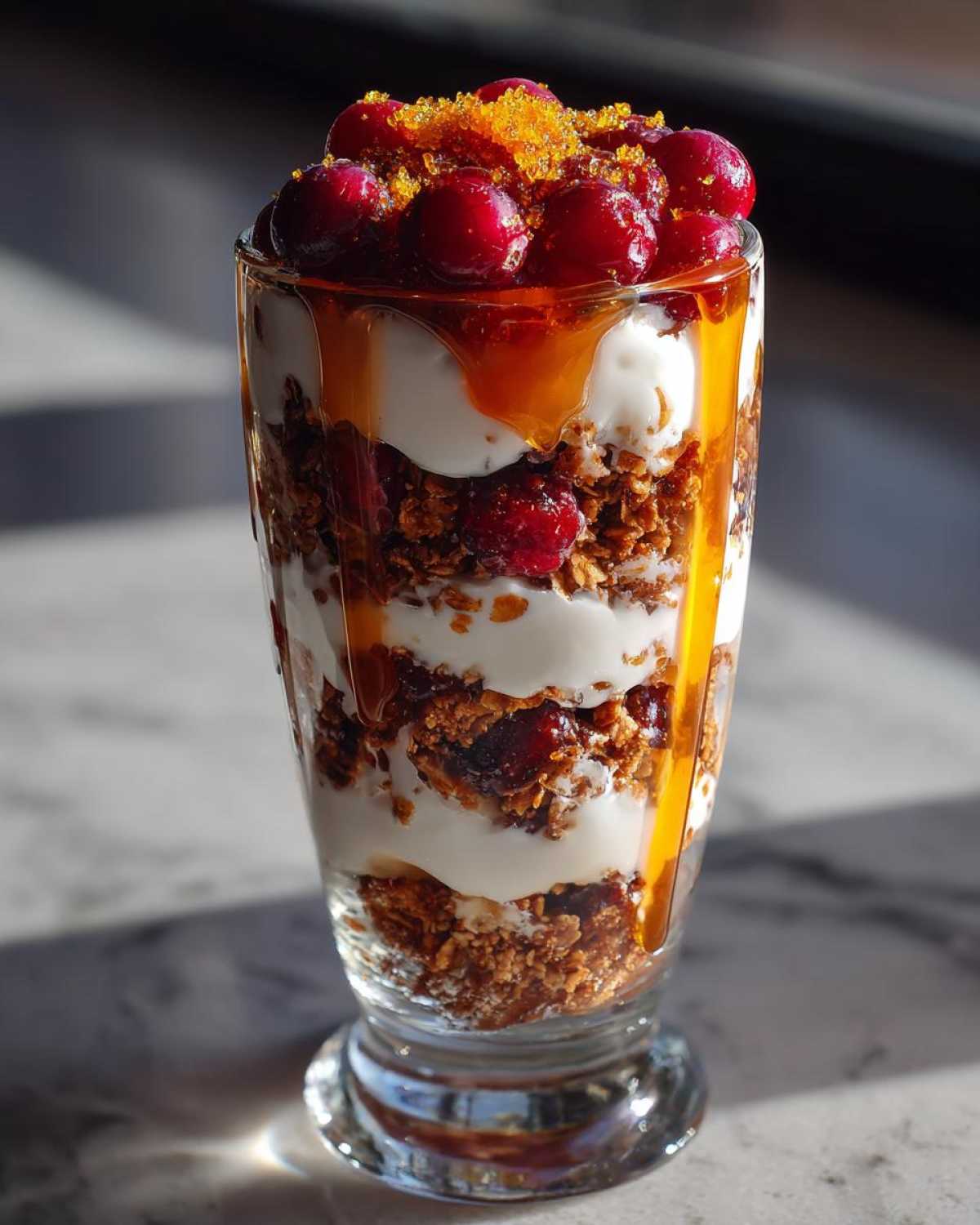 Gingerbread Granola Parfait - detail 1