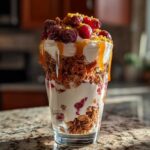 Gingerbread Granola Parfait