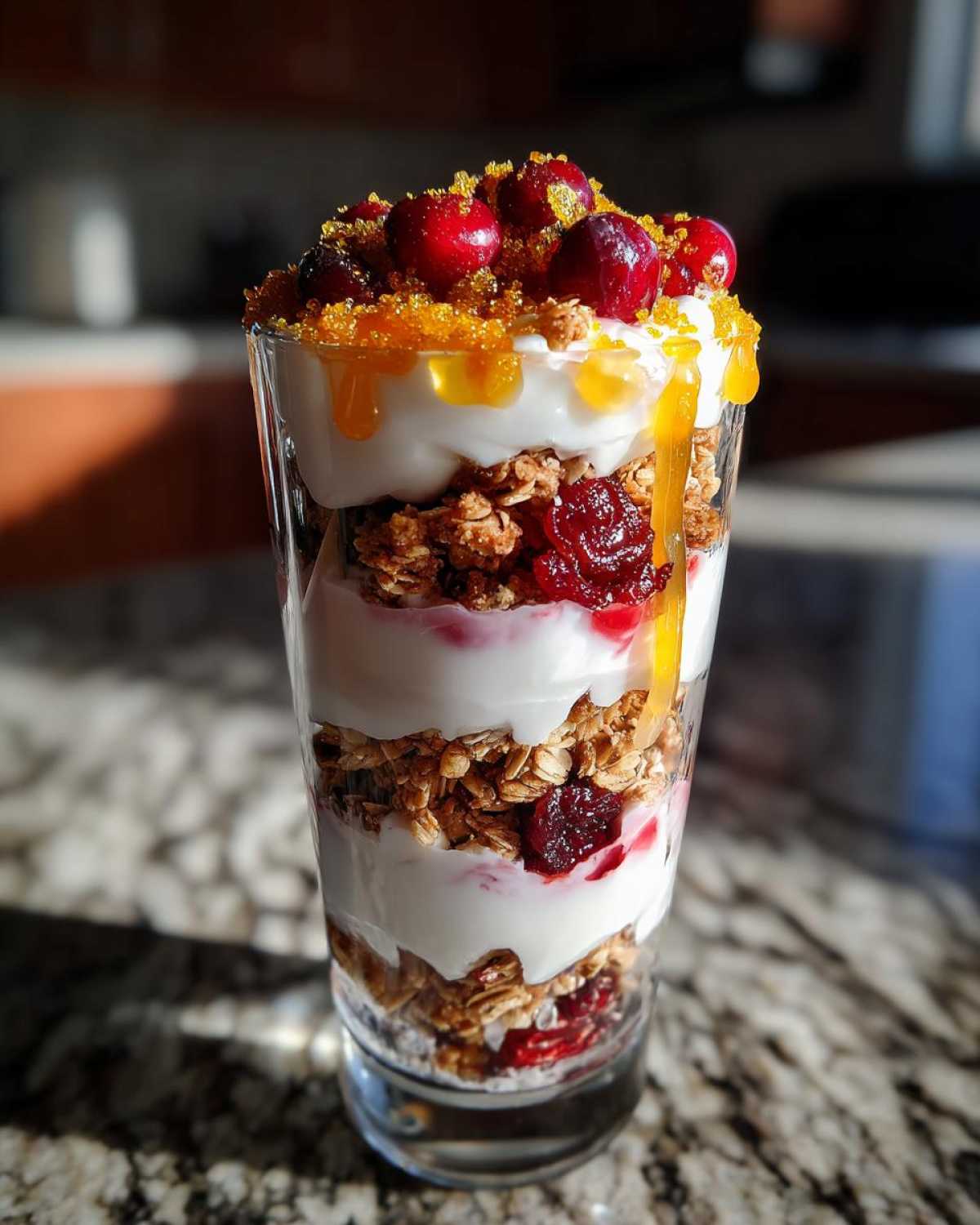 Gingerbread Granola Parfait - detail 2