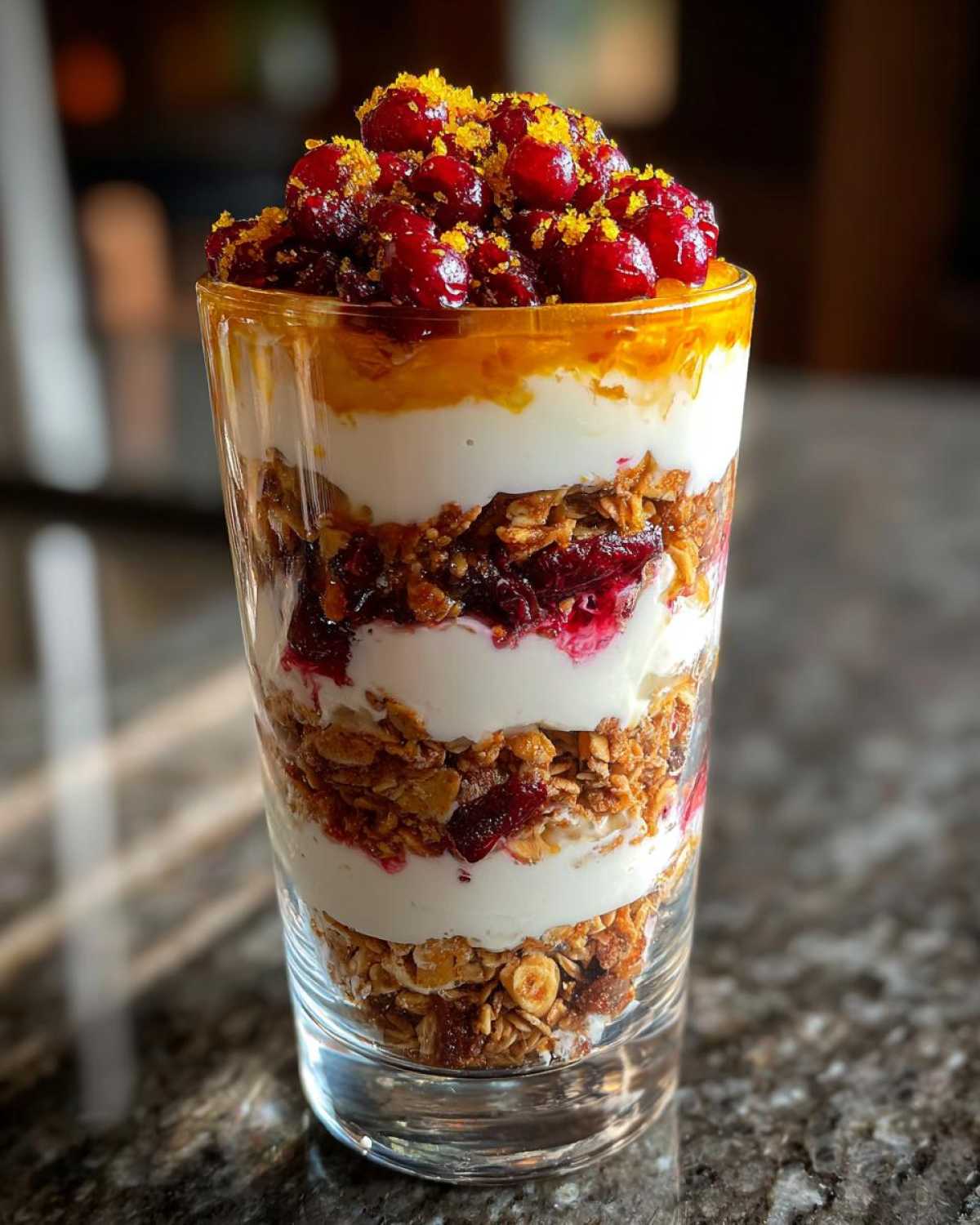 Gingerbread Granola Parfait - detail 3
