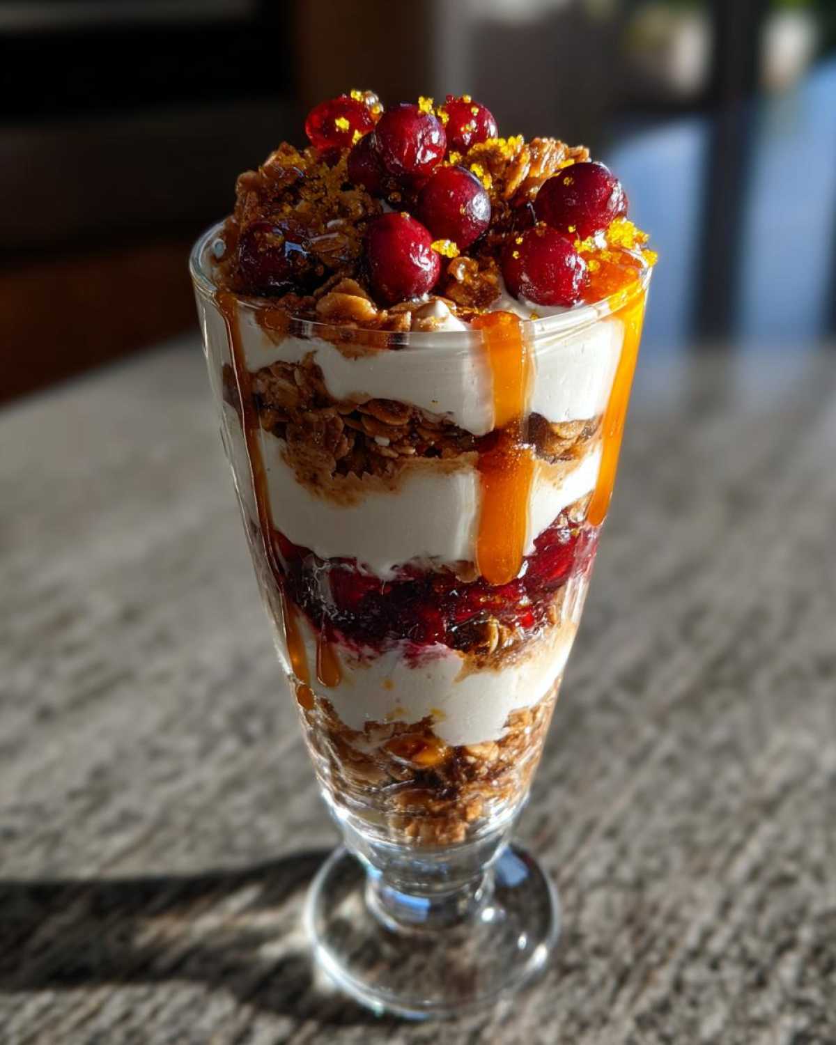Gingerbread Granola Parfait - detail 4