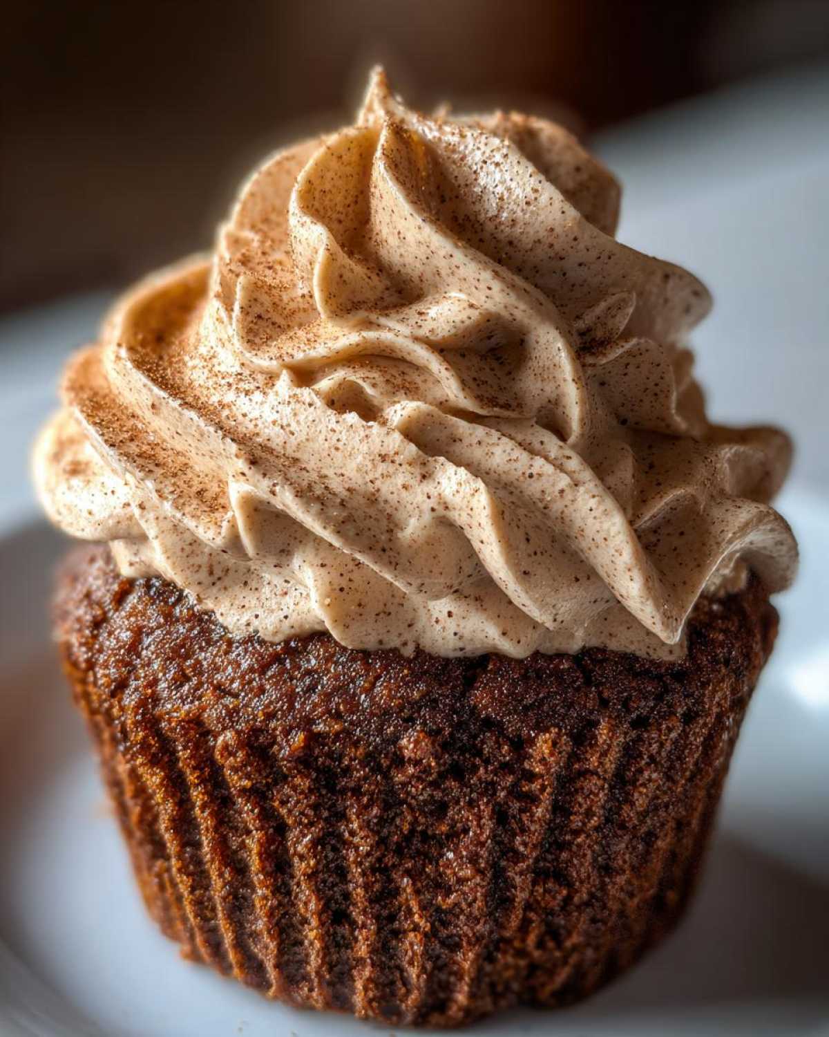 Gingerbread Spice Latte Cupcakes - detail 1