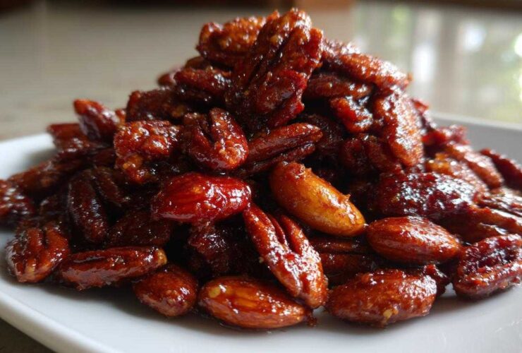 Gochujang Honey Roasted Nuts
