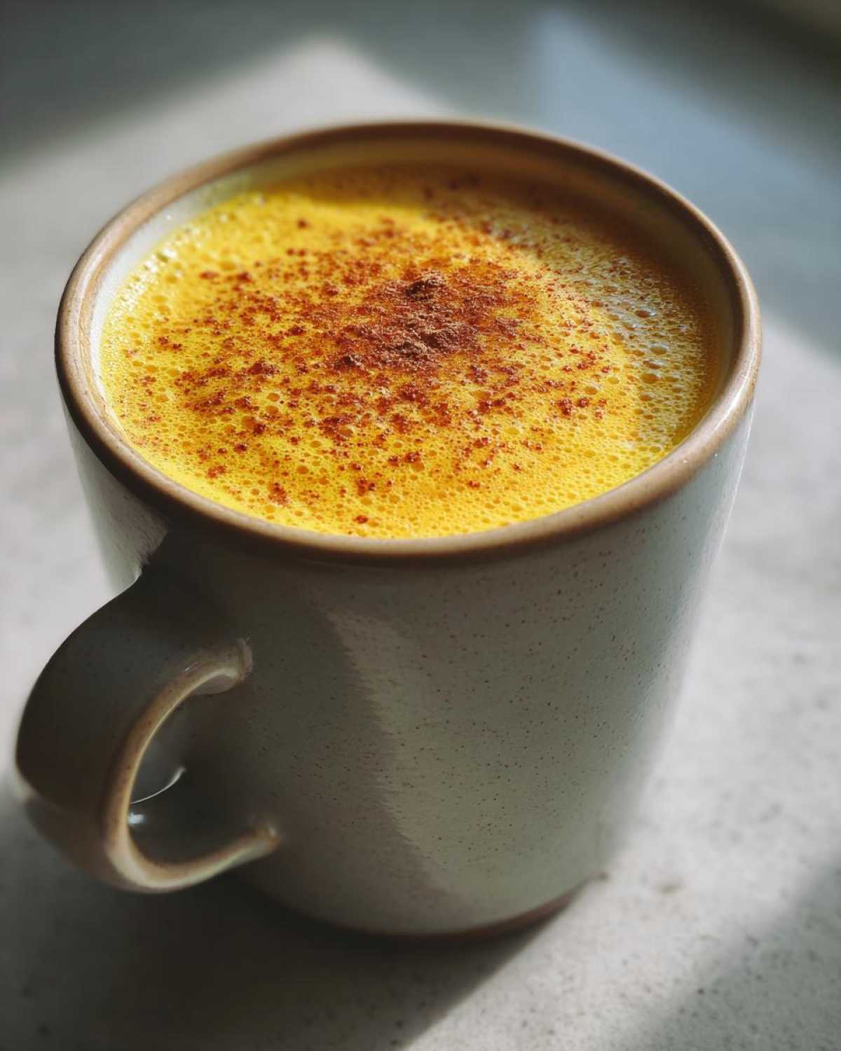 Golden Milk Turmeric Latte - detail 4