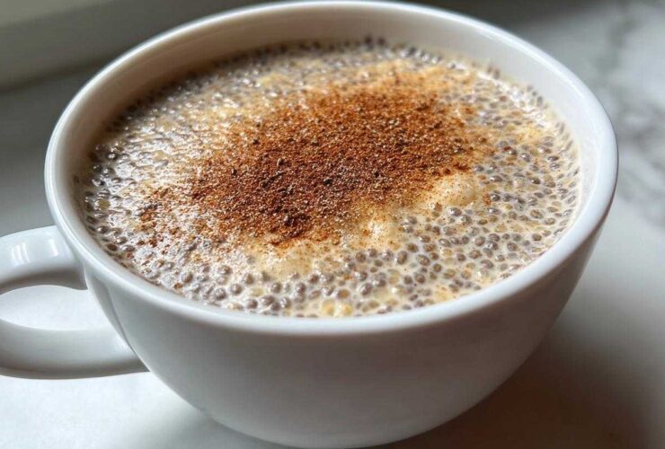 Homemade Eggnog Chia Pudding