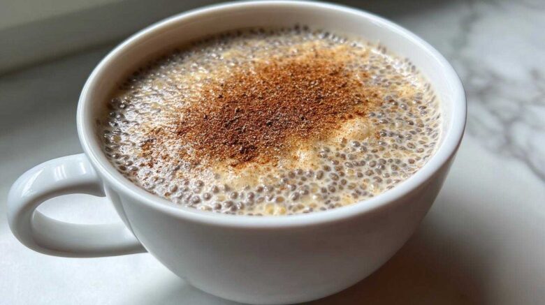 Homemade Eggnog Chia Pudding