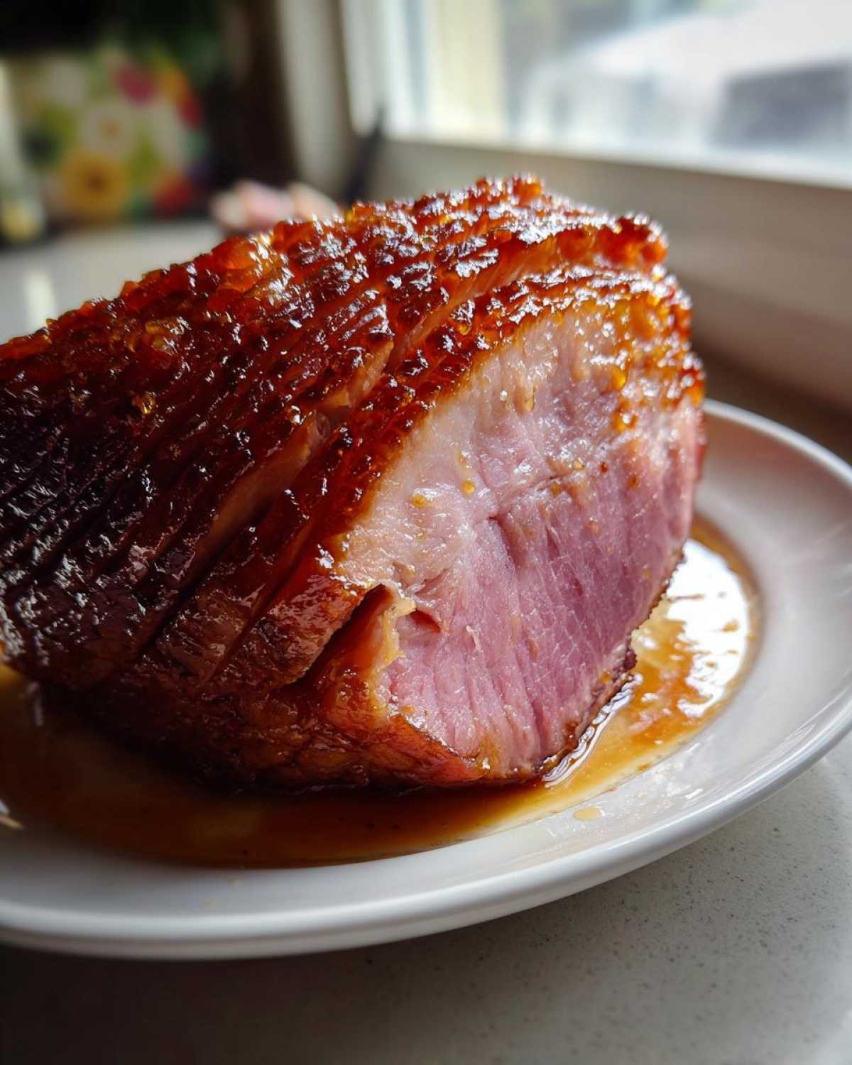 Honey Sriracha Glazed Ham - detail 1