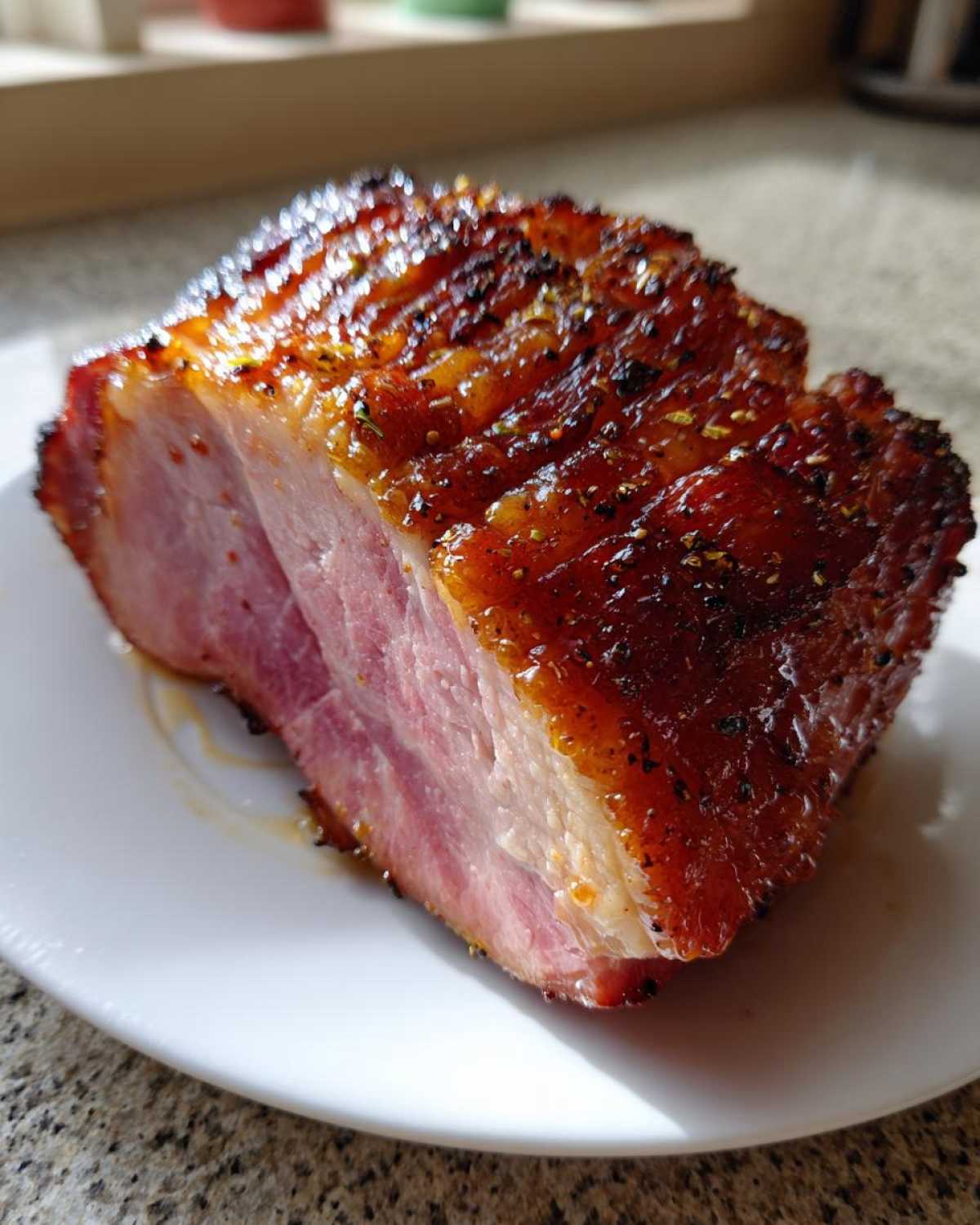 Honey Sriracha Glazed Ham - detail 4
