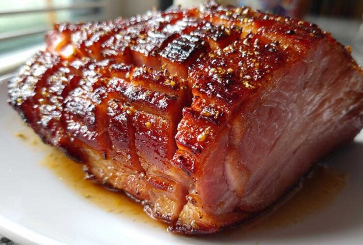 Honey Sriracha Glazed Ham