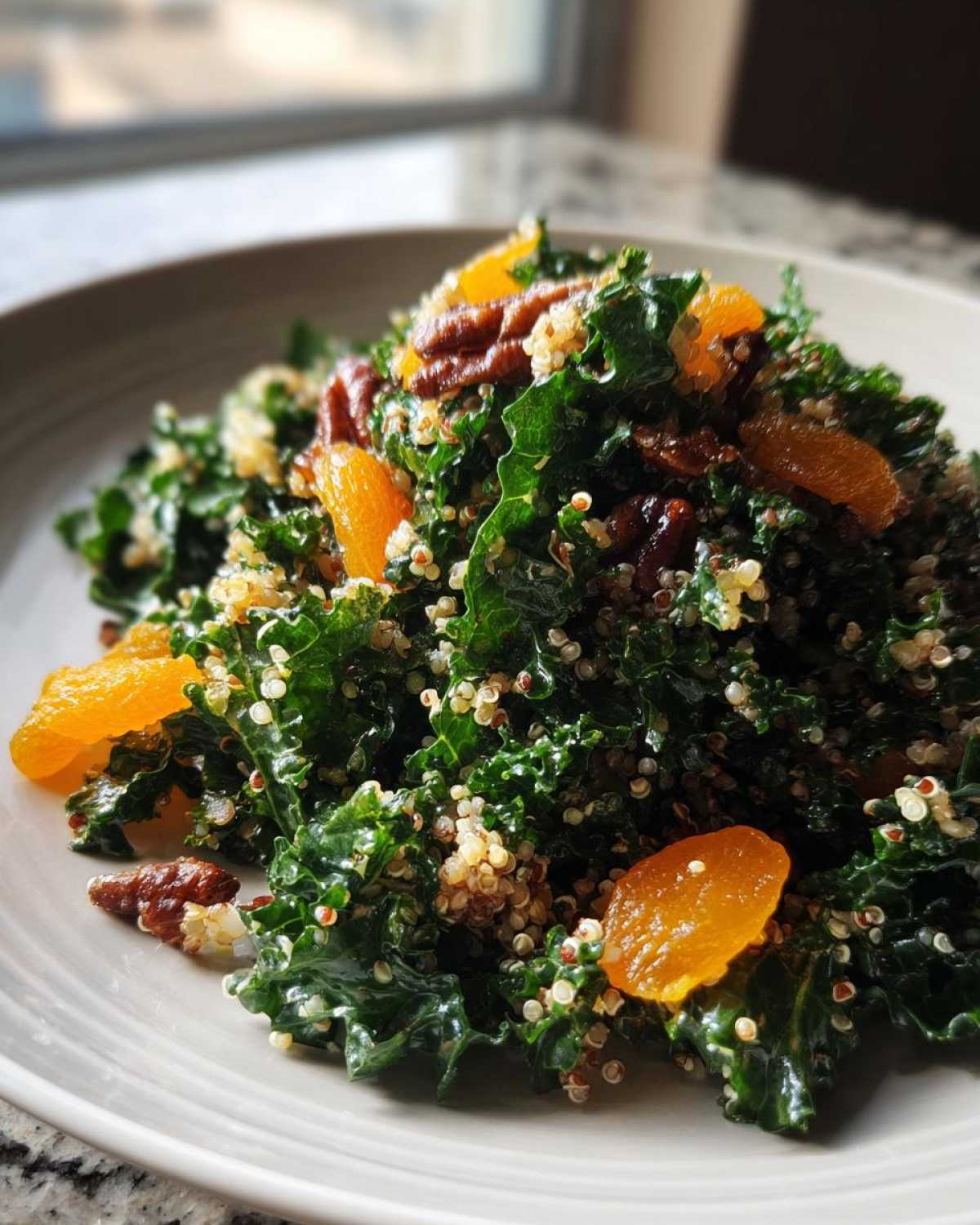 Kale & Quinoa Power Salad with Citrus Dressing - detail 1