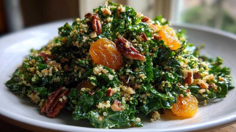 Kale & Quinoa Power Salad with Citrus Dressing